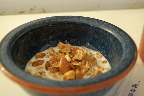Granola! Flickr Creative Commons/Stu Spivak